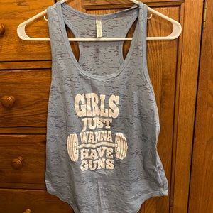 Ever hottie razor back tank. Size small